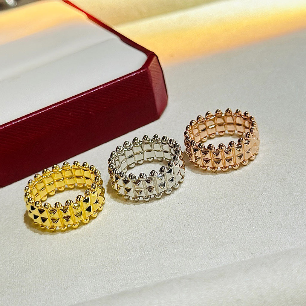 [AURORA]CLASH 9.2MM DOUBLE ROW RING