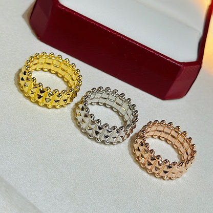 [AURORA]CLASH 9.2MM DOUBLE ROW RING