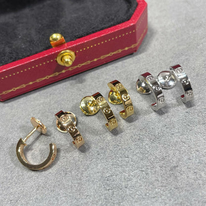 [AURORA]LOVE EARRINGS 2.65 MM NO DIAMOND SMALL