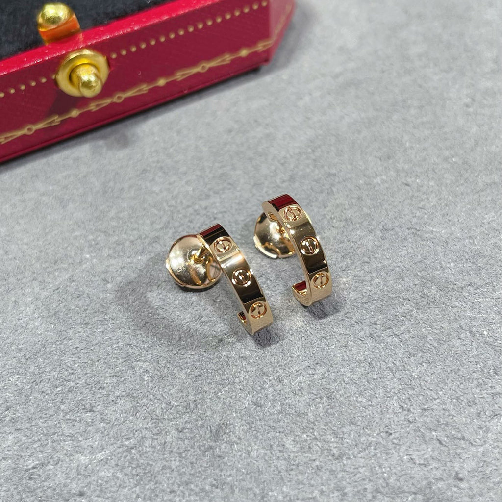 [AURORA]LOVE EARRINGS 2.65 MM NO DIAMOND SMALL