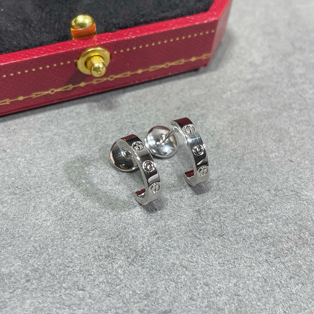 [AURORA]LOVE EARRINGS 2.65 MM NO DIAMOND SMALL
