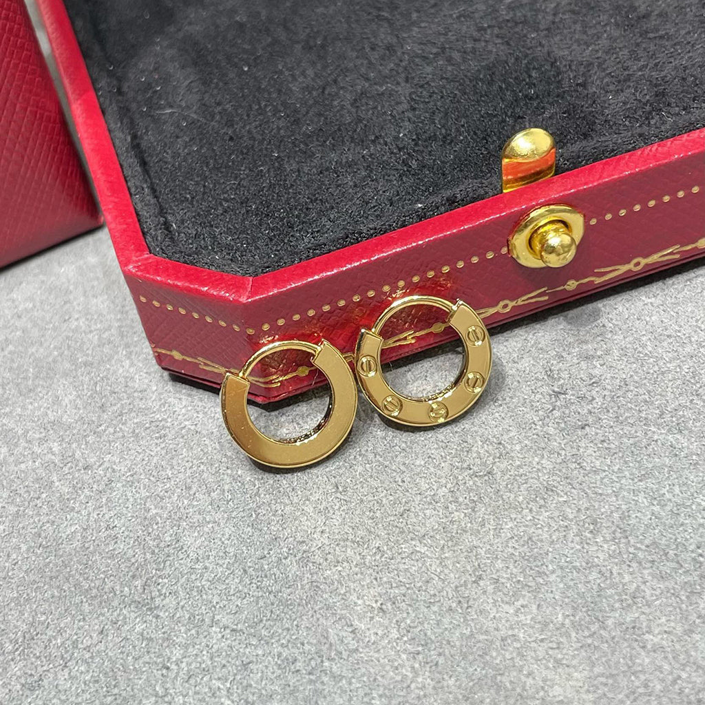 [AURORA]LOVE MINI EARRINGS