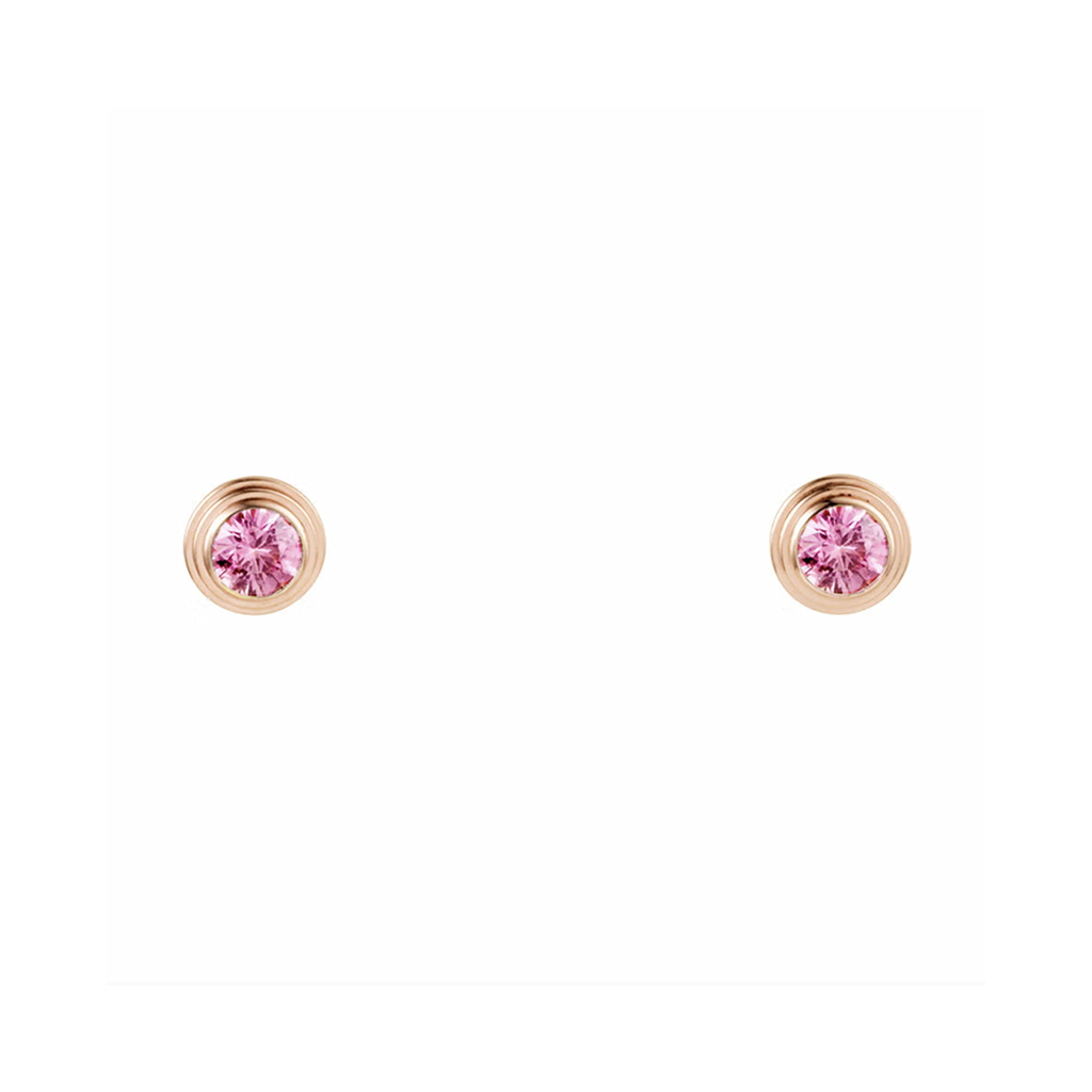 [AURORA]DAMOUR PING DIAMOND EARRINGS