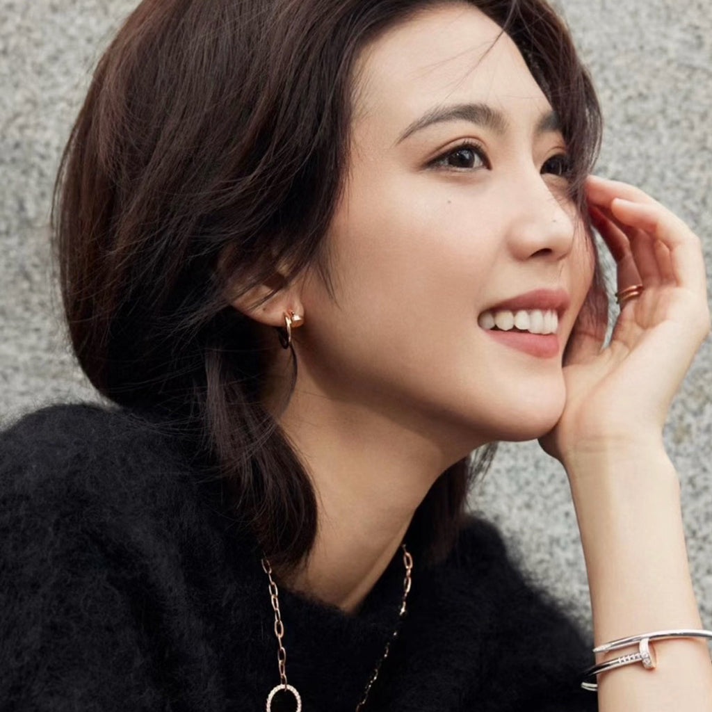 [AURORA]JUSTE NO DIAMOND MINI EARRINGS
