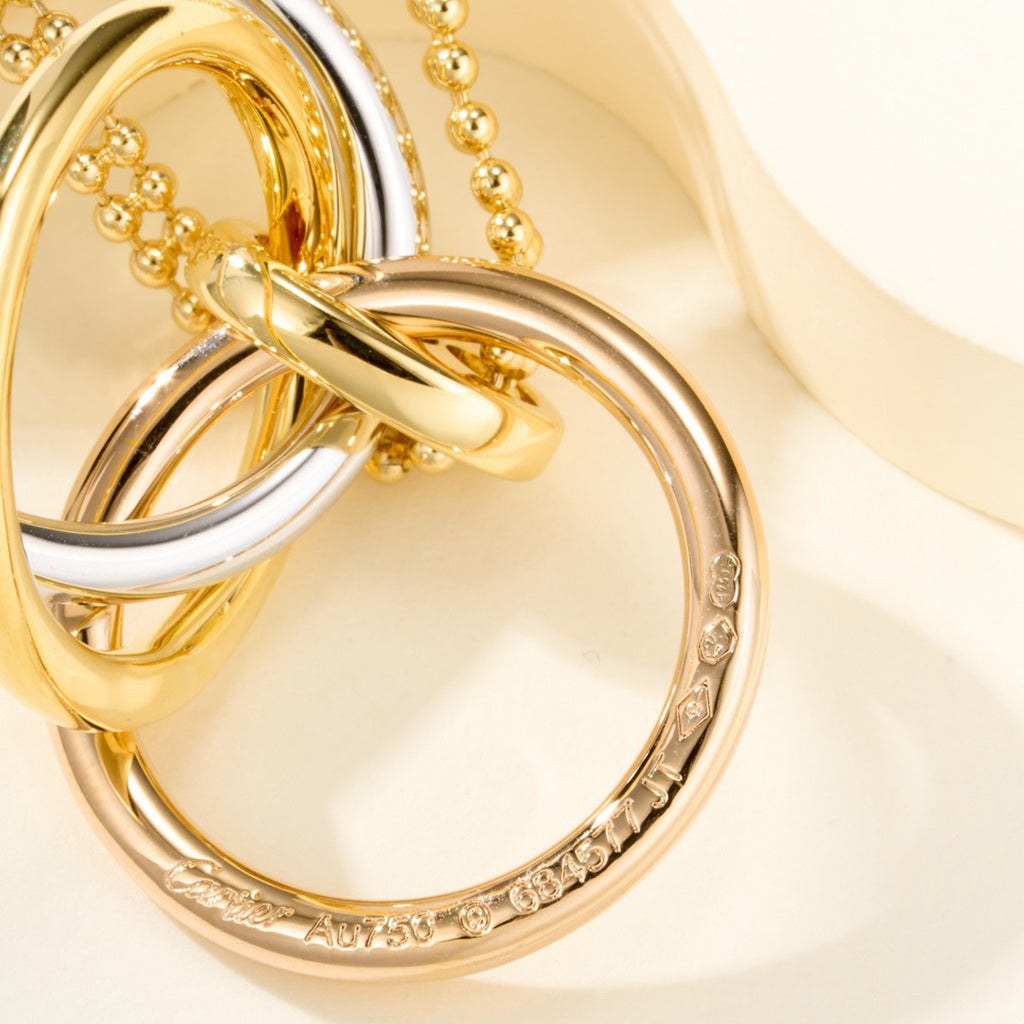 [AURORA]TRINITY LARGE NECKLACE