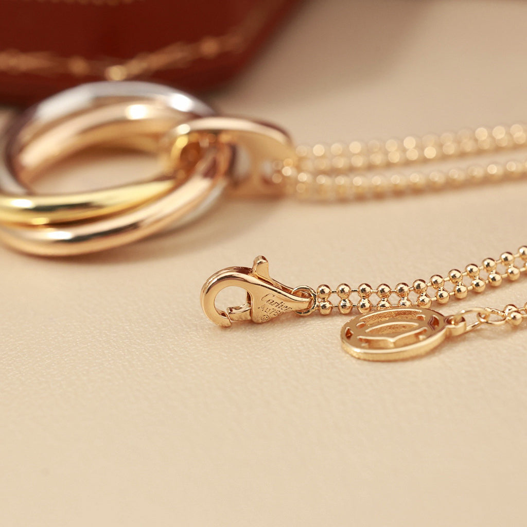 [AURORA]TRINITY LARGE NECKLACE