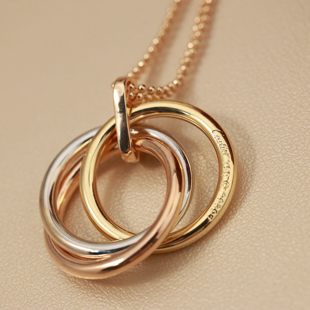 [AURORA]TRINITY LARGE NECKLACE