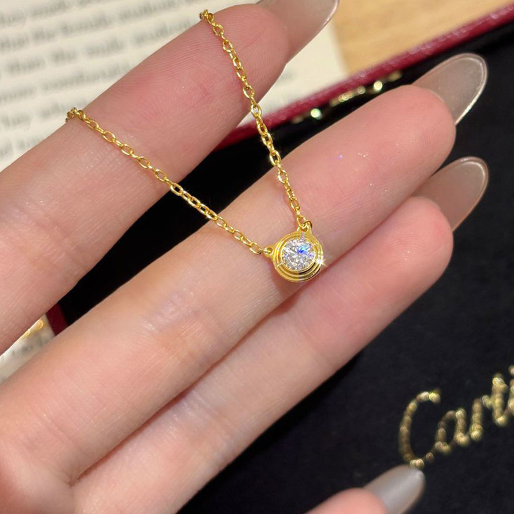 [AURORA]DAMOUR DIAMOND NECKLACE