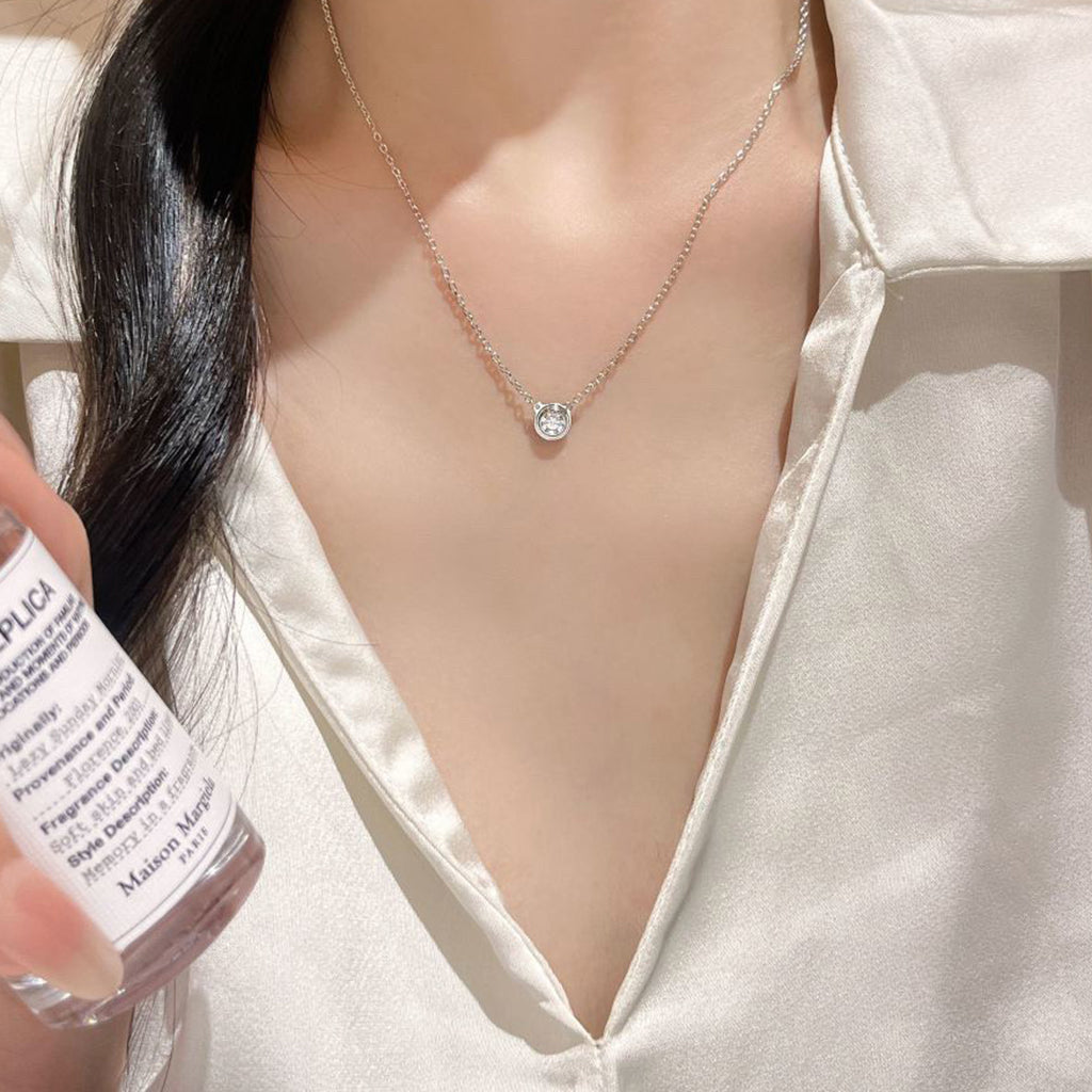[AURORA]DAMOUR DIAMOND NECKLACE