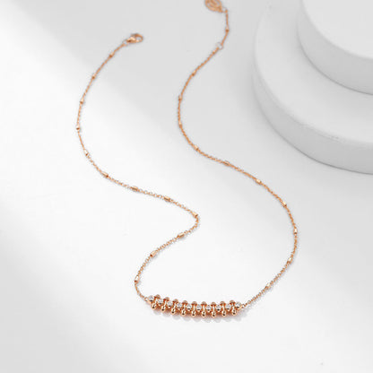 [AURORA]CLASH  MEDIUM DIAMOND NECKLACE