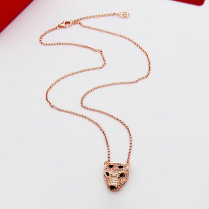 [AURORA]PANTHERE FULL DIAMOND NECKLACE