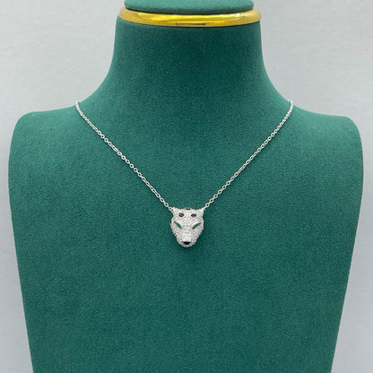 [AURORA]PANTHERE FULL DIAMOND NECKLACE