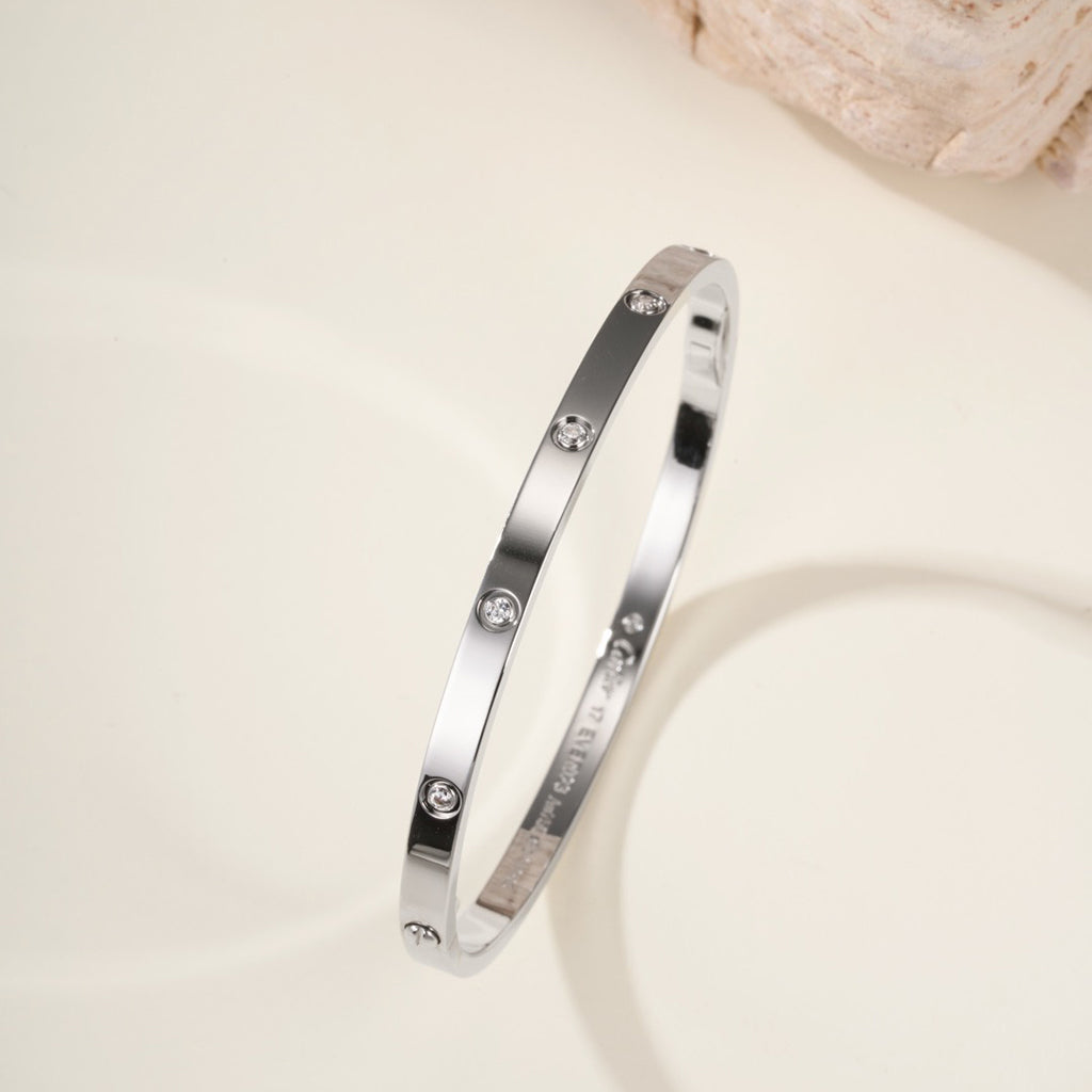 [AURORA]LOVE BRACELET 3.65MM 10 DIAMONDS