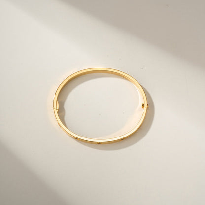 [AURORA]LOVE BRACELET 3.65MM 10 DIAMONDS