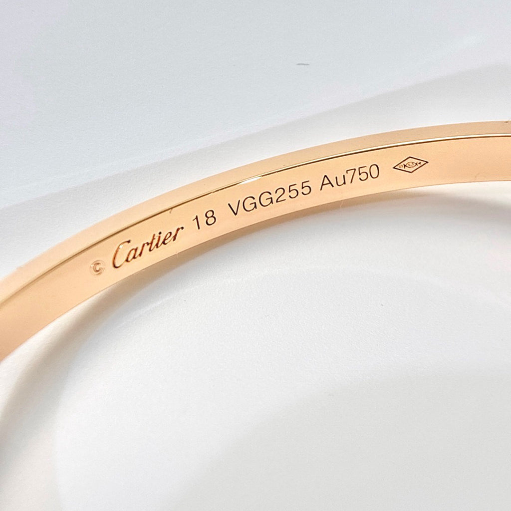 [AURORA]LOVE BRACELET 3.65MM DIAMOND-PAVED
