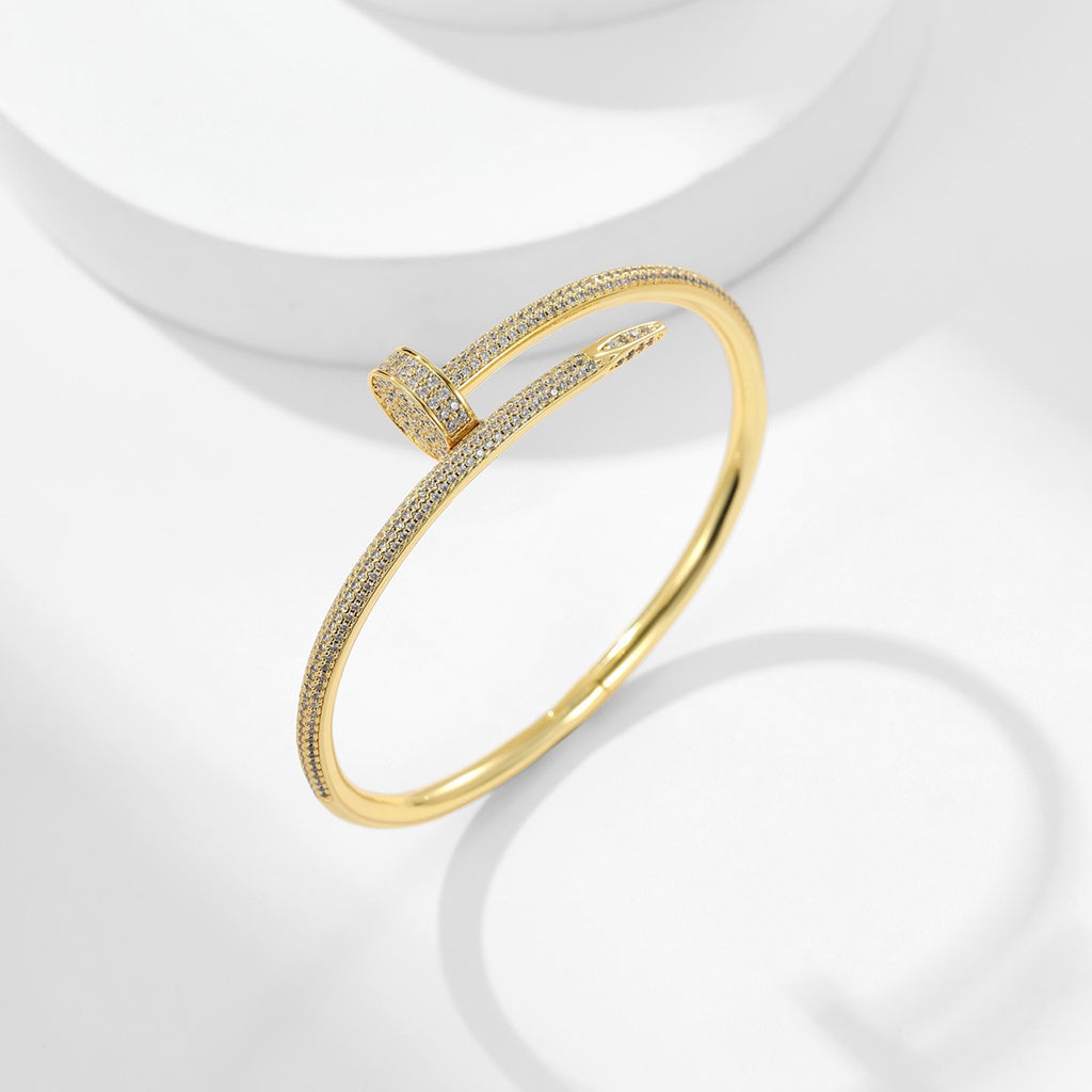 [AURORA]JUSTE BRACELET 3.5MM ALL DIAMONDS