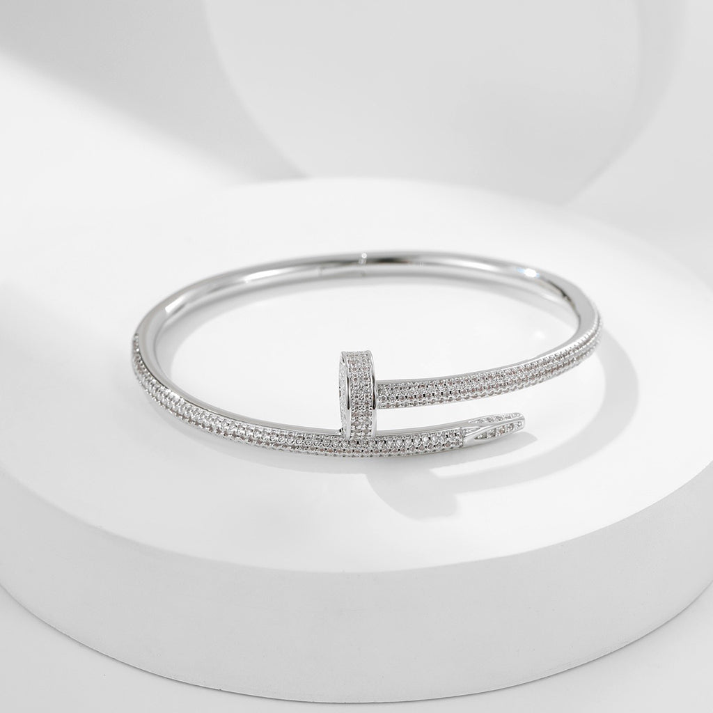 [AURORA]JUSTE BRACELET 3.5MM ALL DIAMONDS