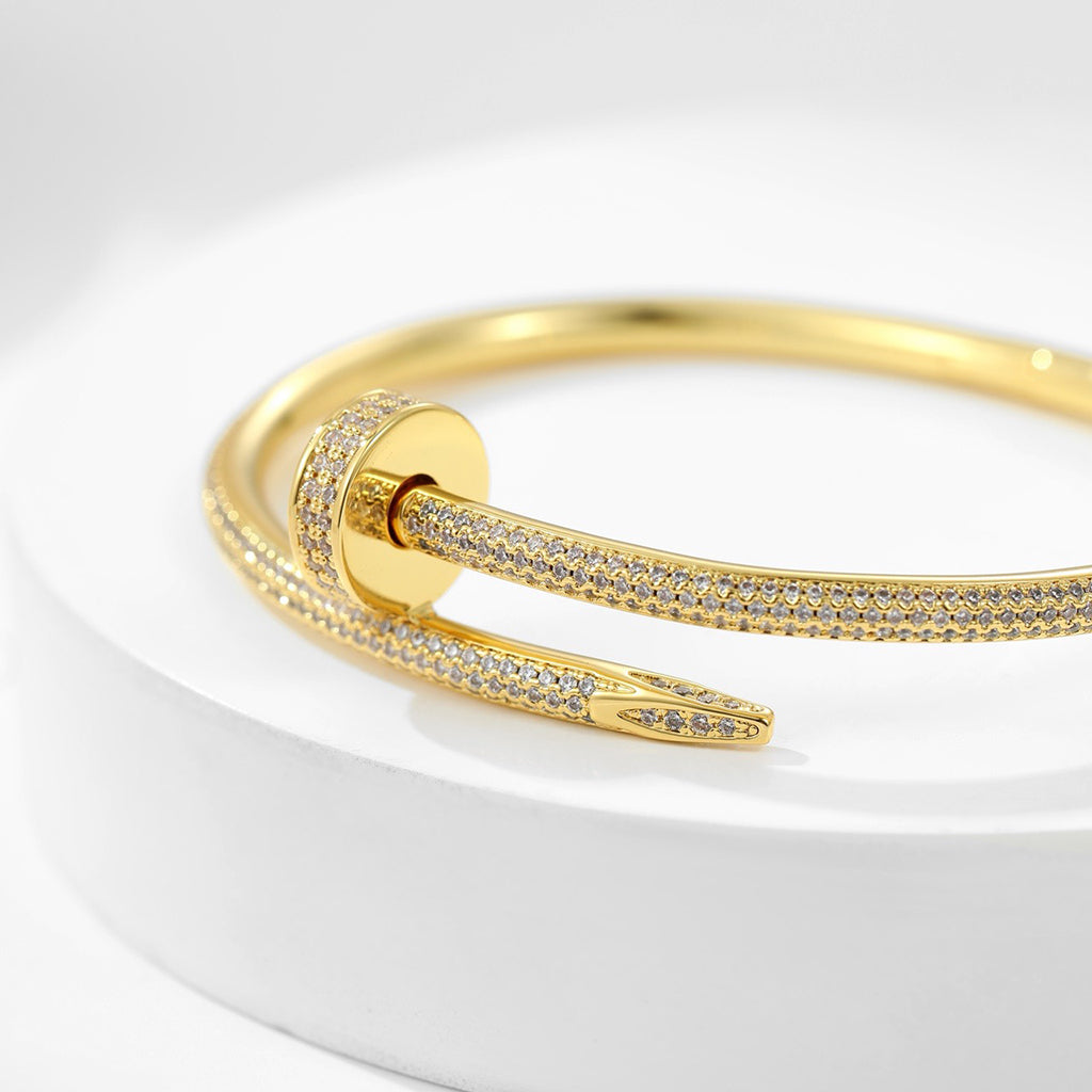 [AURORA]JUSTE BRACELET 3.5MM ALL DIAMONDS