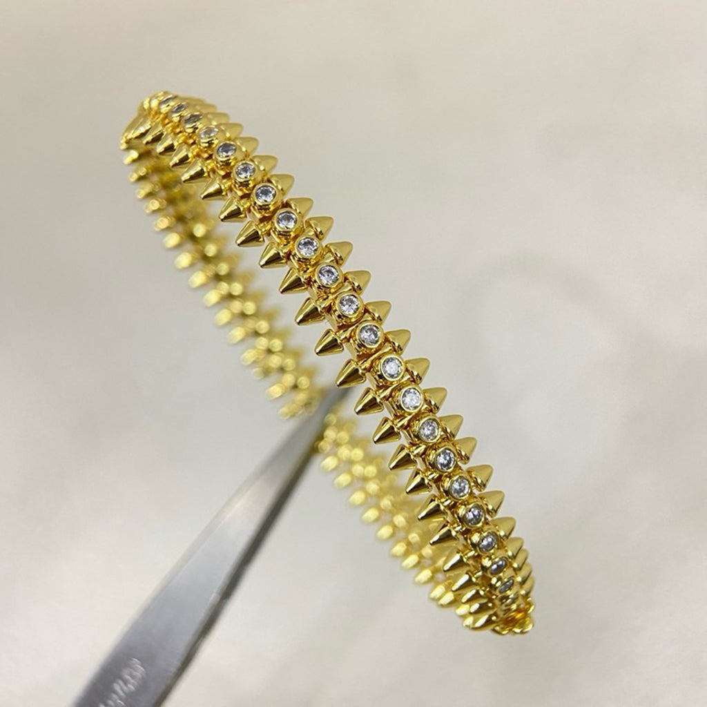[AURORA]CLASH  BRACELET 8MM DIAMONDS