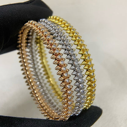 [AURORA]CLASH  BRACELET 8MM DIAMONDS