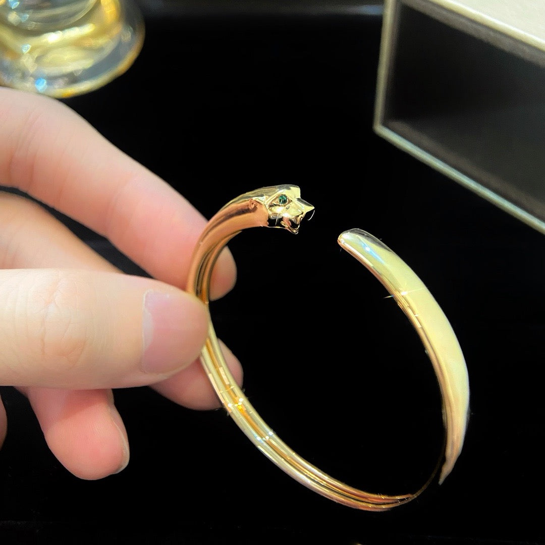 [AURORA]PANTHERE OPEN BRACELET