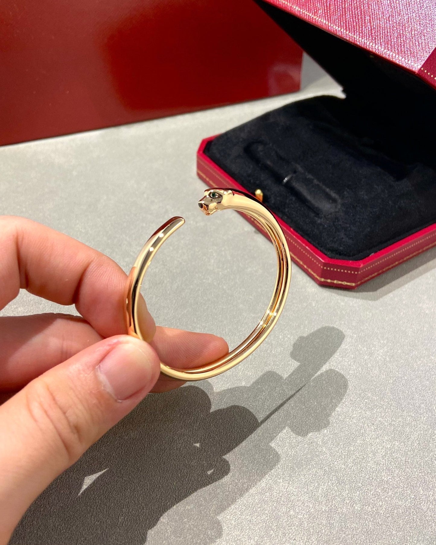 [AURORA]PANTHERE OPEN BRACELET
