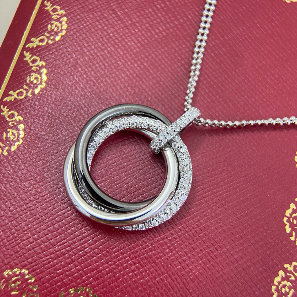 [AURORA]TRINITY CERAMIC NECKLACE