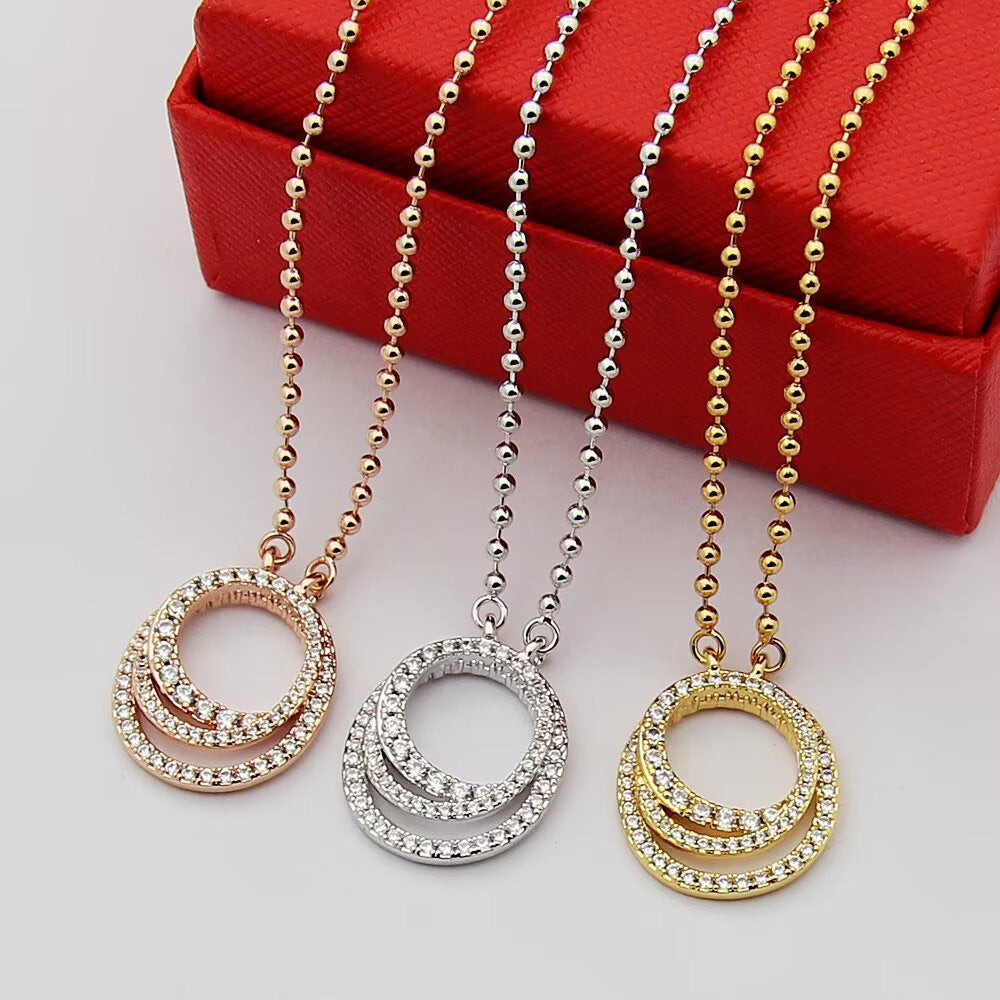[AURORA]ETINCELLE  FULL DIAMOND NECKLACE