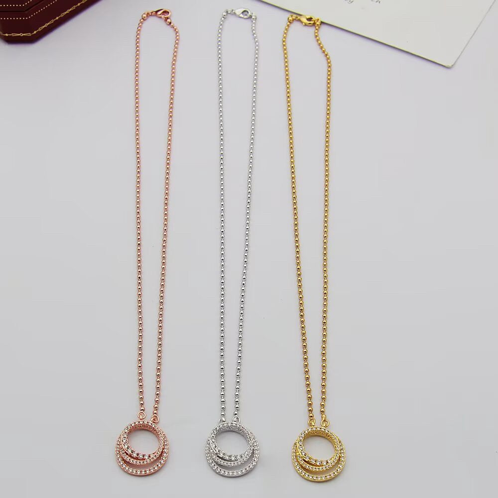 [AURORA]ETINCELLE  FULL DIAMOND NECKLACE