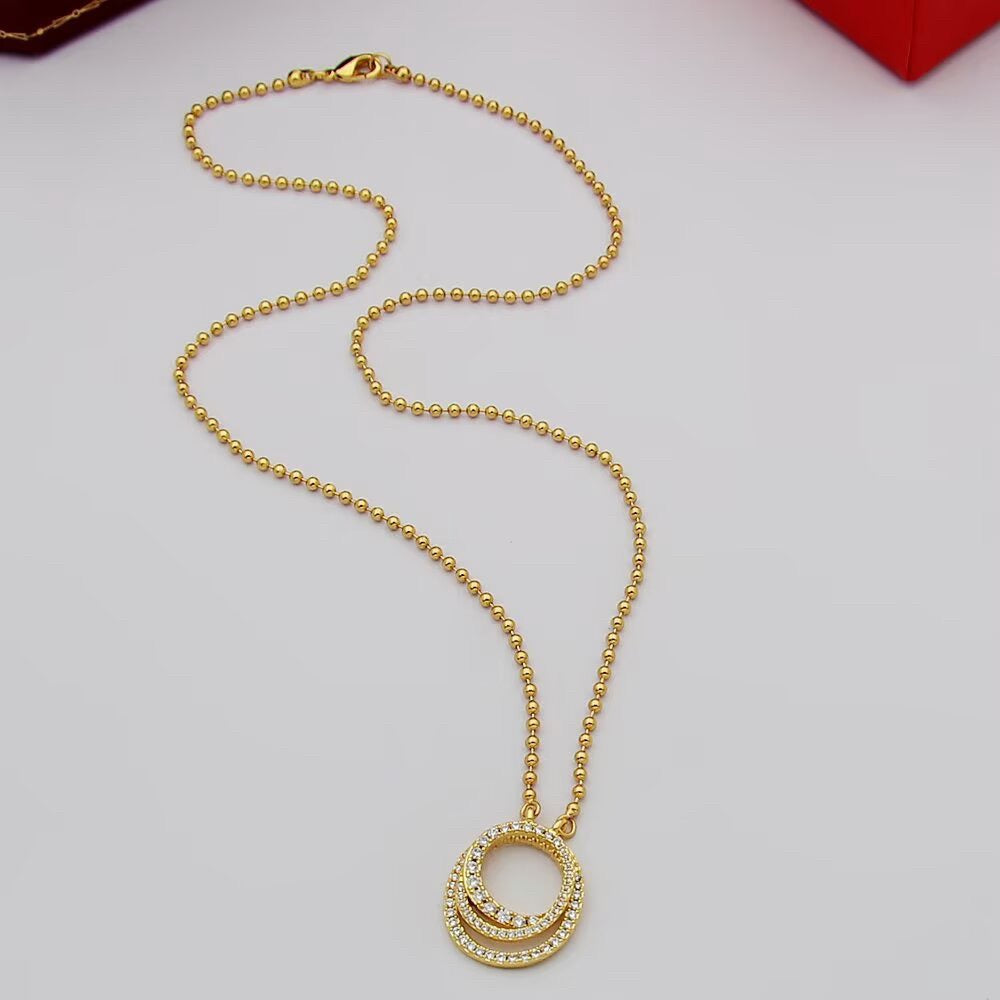 [AURORA]ETINCELLE  FULL DIAMOND NECKLACE