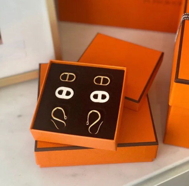 [Aurora]HM O'MAILLON GOLD EARRINGS
