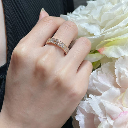 [AURORA]KELLY PINK GOLD DIAMOND RING