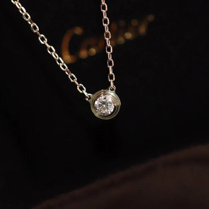 [AURORA]DAMOUR DIAMOND NECKLACE