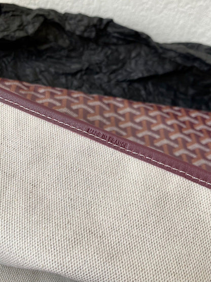 SAINT LOUIS GM 40CM BURGUNDY CANVAS