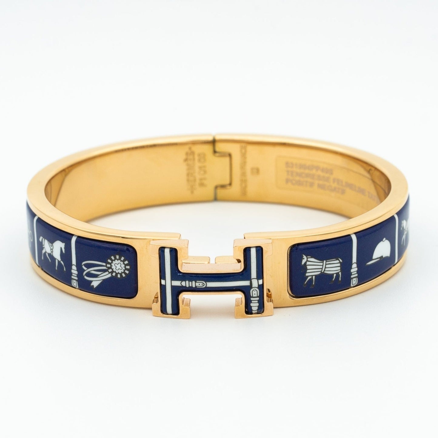 [AURORA]H BRACELET BLUE CERAMIC
