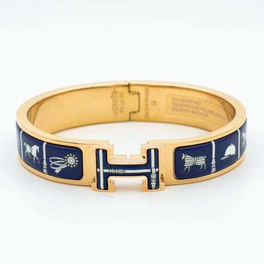 [Aurora]H BRACELET BLUE CERAMIC