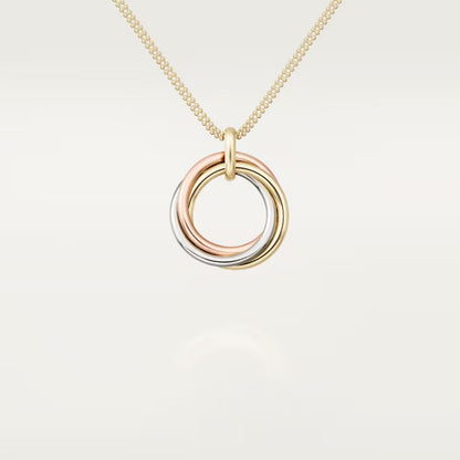 [AURORA]TRINITY LARGE NECKLACE