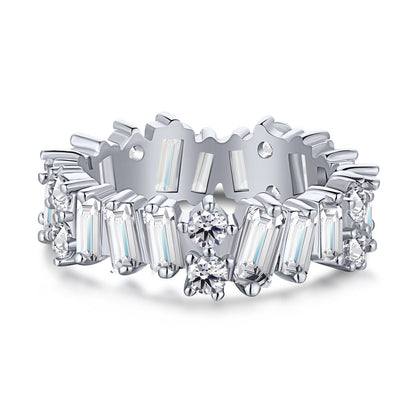 [Aurora]Delicate Multi Shape Tennis Ring