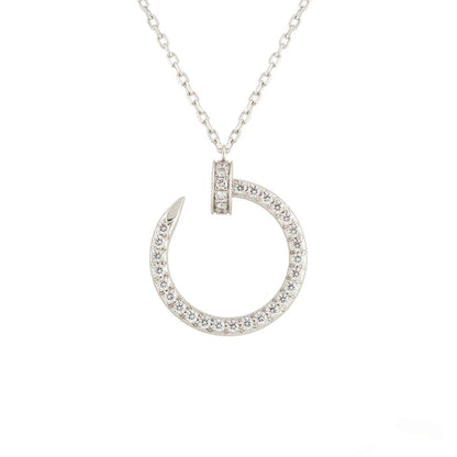 [AURORA]JUSTE ネックレス シルバー ダイヤモンド