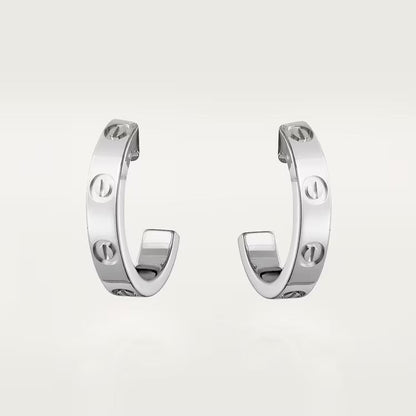 [AURORA]LOVE EARRINGS 2.65 MM NO DIAMOND SMALL