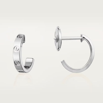 [AURORA]LOVE EARRINGS 2.65 MM NO DIAMOND SMALL