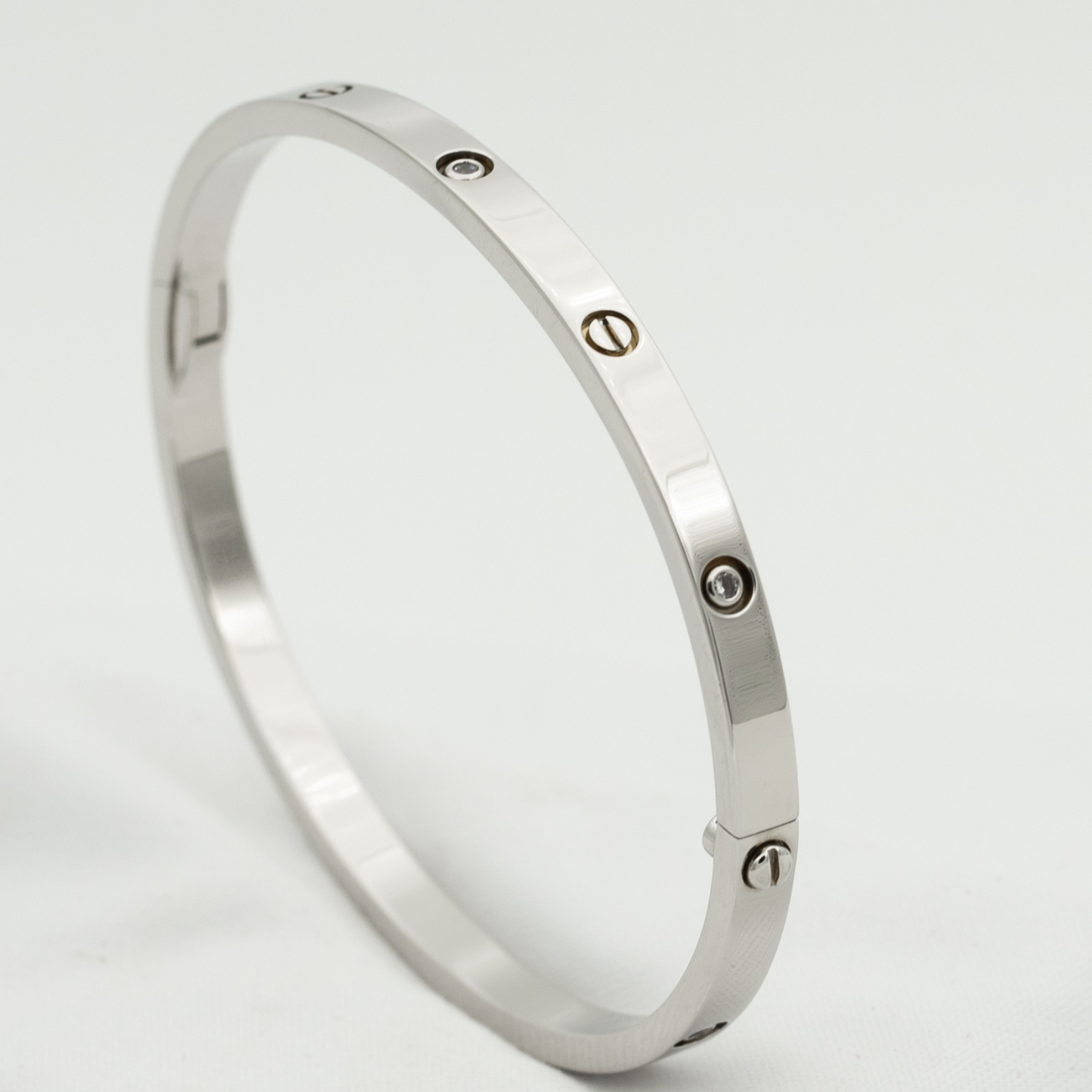 [AURORA]LIEBESARMBAND 3,65 MM 6 DIAMANTEN