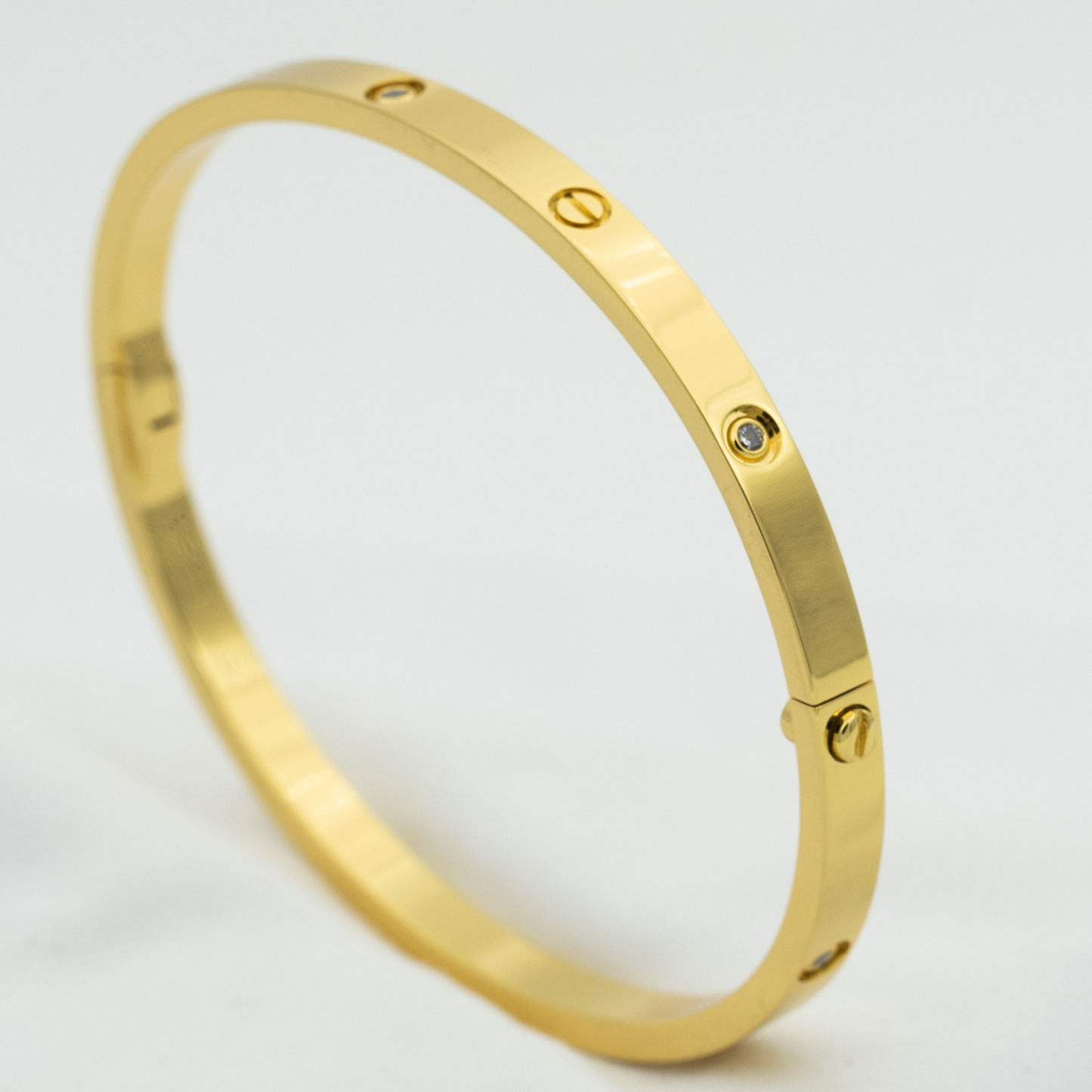 [AURORA]LIEBESARMBAND 3,65 MM 6 DIAMANTEN