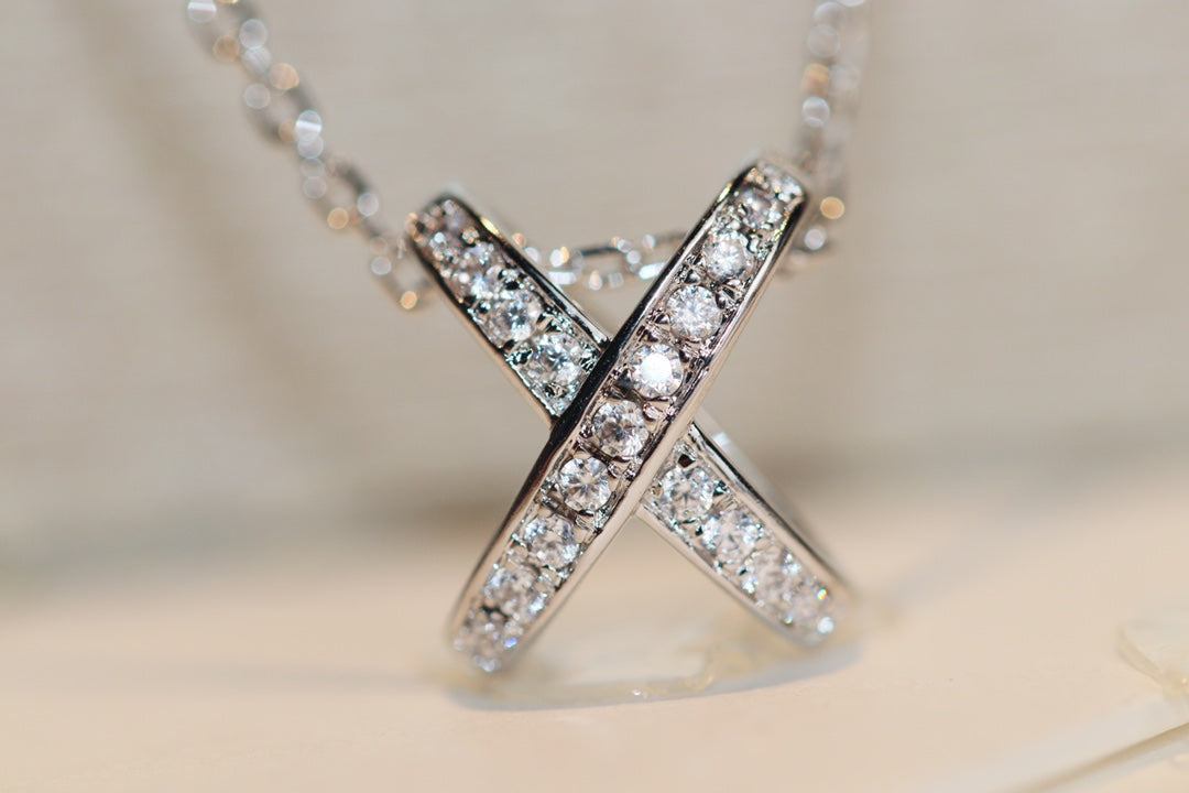 [Aurora]JEUX DE DIAMOND NECKLACE