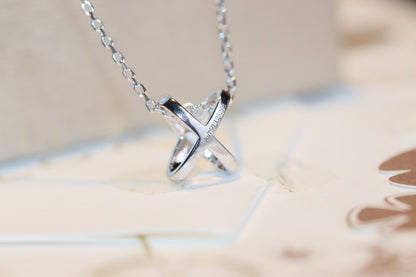 [Aurora]JEUX DE DIAMOND NECKLACE