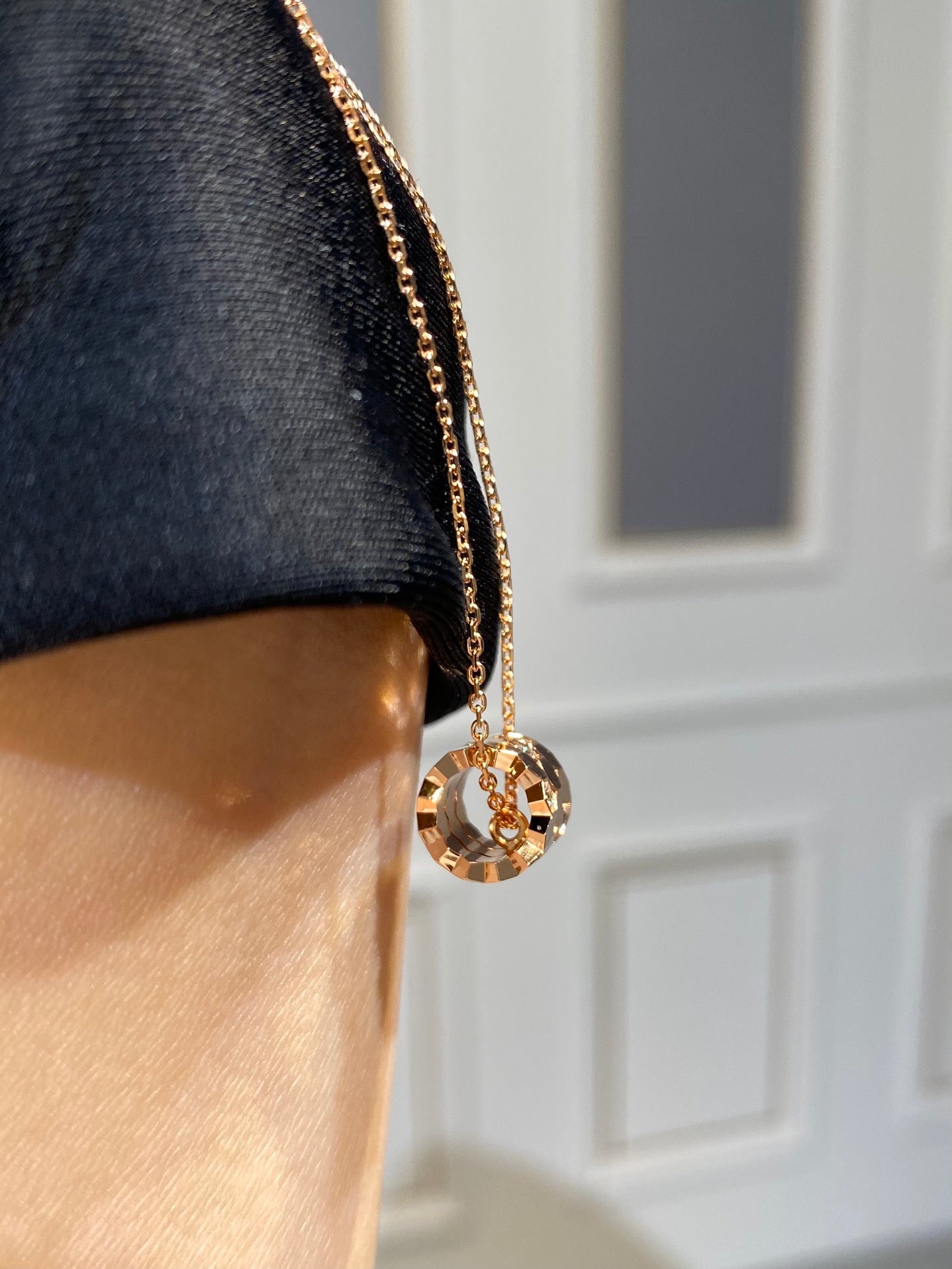 [Aurora]BEE LOVE DIAMOND NECKLACE