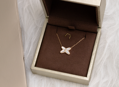 [AURORA]JEUX DE NECKLACE 1 DIAMANT