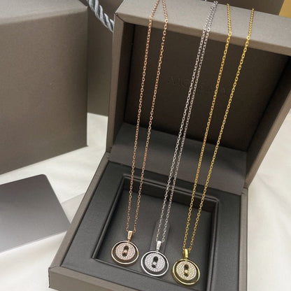 [AURORA]LUCKY MOVER PM PAVED NECKLACE