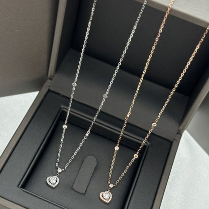 [AURORA]JOY HEART DIAMOND NECKLACE
