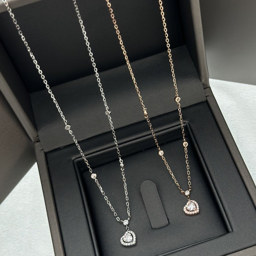 [AURORA]JOY HEART DIAMOND NECKLACE
